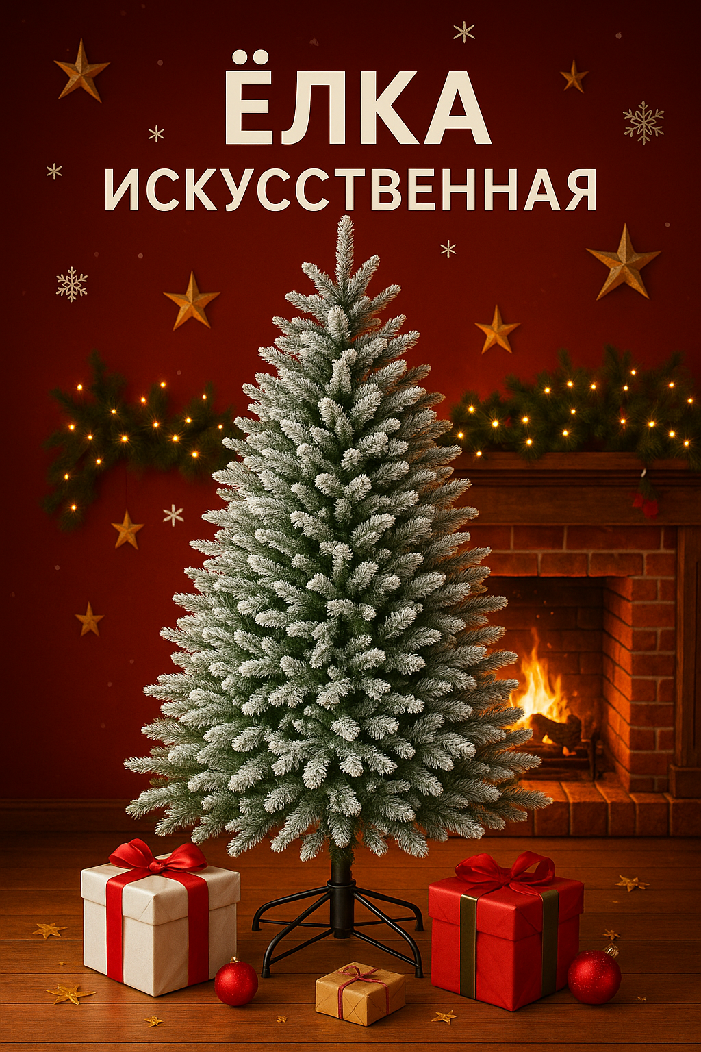 Елка новогодняя, искусственная, заснеженная, искусственная заснеженная елка 180 см