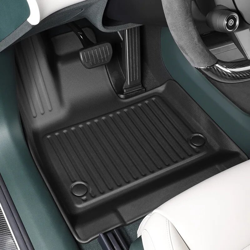 Автомобильные Коврики Xiaomi Автомобильные коврики для Xiaomi YU7, водонепроницаемый TPE, полный комплект с подкладкой для багажника, экологически чистые, нескользящие, 25 YU7 W250007564