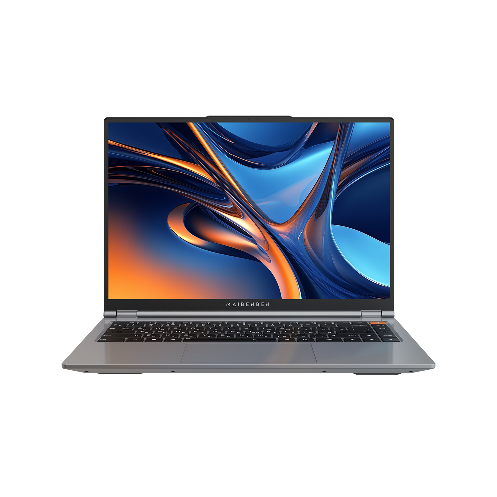Ноутбук MAIBENBEN P15B-R576UM 15.3" (1920x1200) IPS, AMD Ryzen 5 7640HS, 16GB DDR5, 512GB SSD, Radeon 760M, Linux, grey