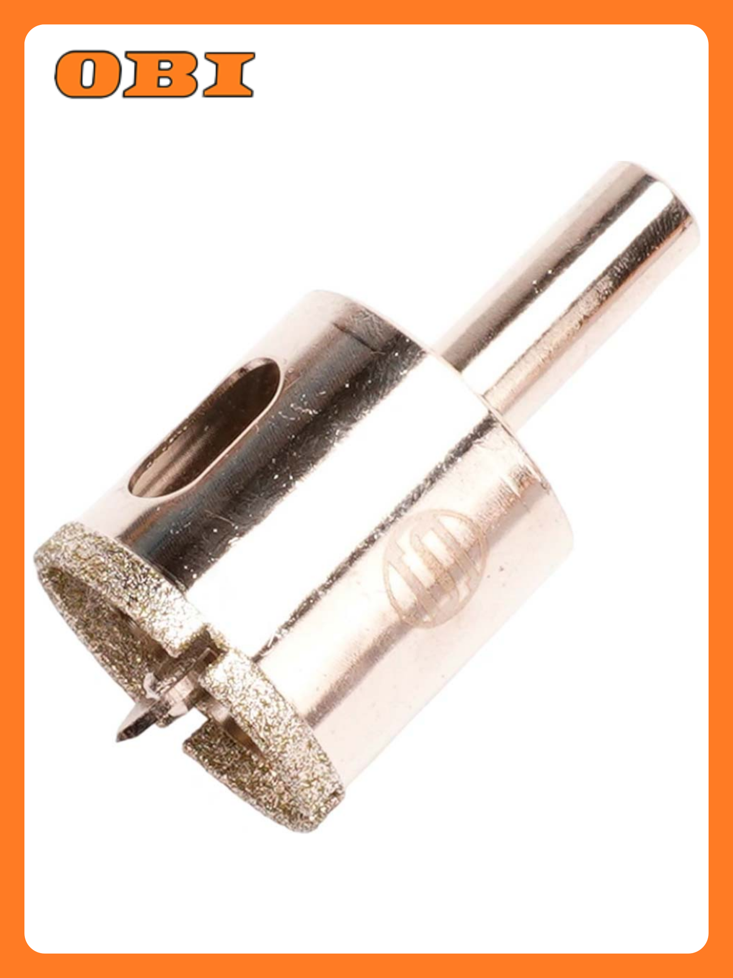 Алмазная коронка с центрирующим сверлом по стеклу и кафелю Strong 25 мм