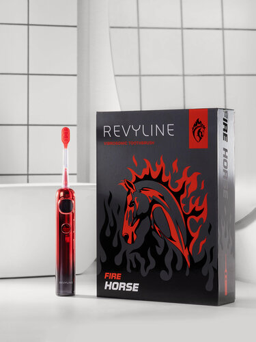 Изображение товара Зубная щетка Revyline RL 095 Fire Horse, электрическая, звуковая