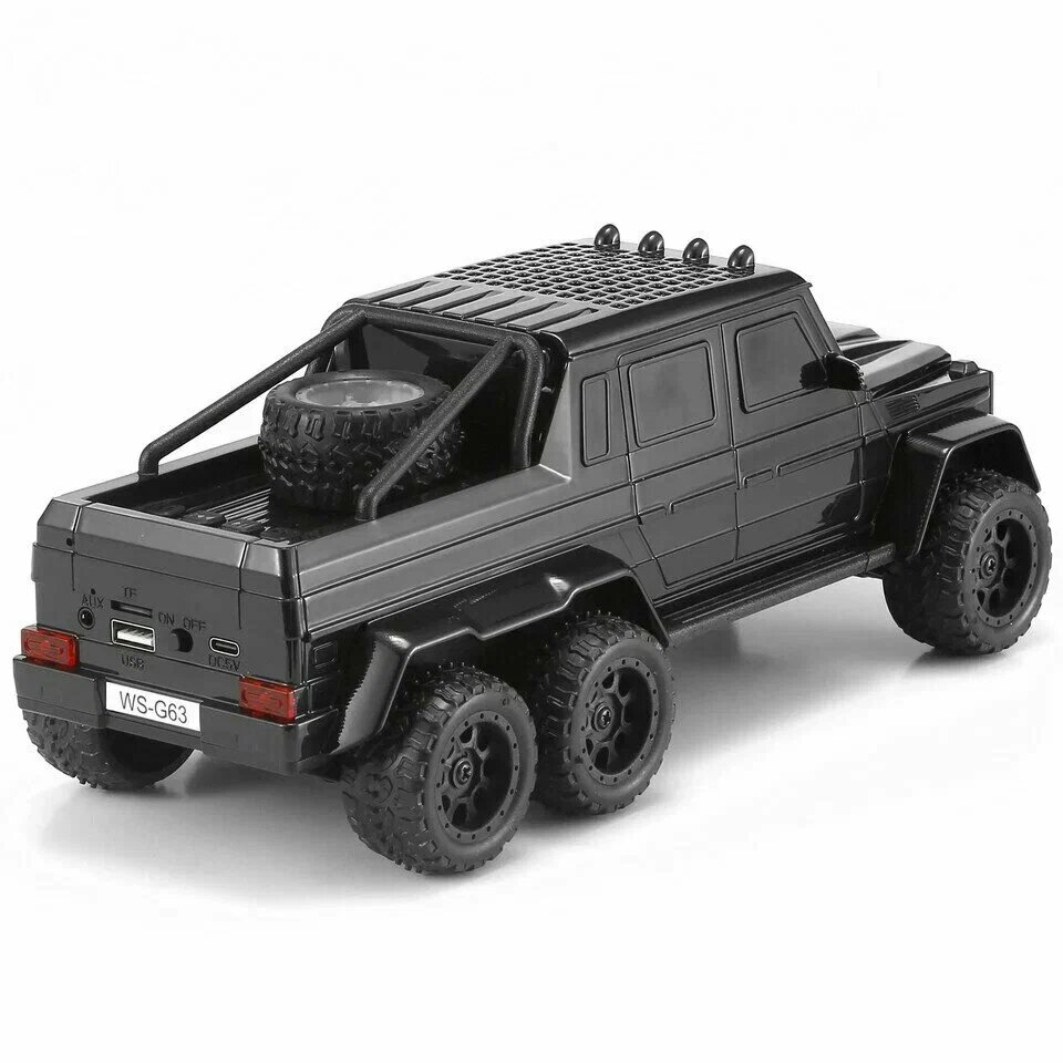 Беспроводная колонка-машина WSG-63 Bluetooth, USB/SD, AUX, FM-радио, с пультом