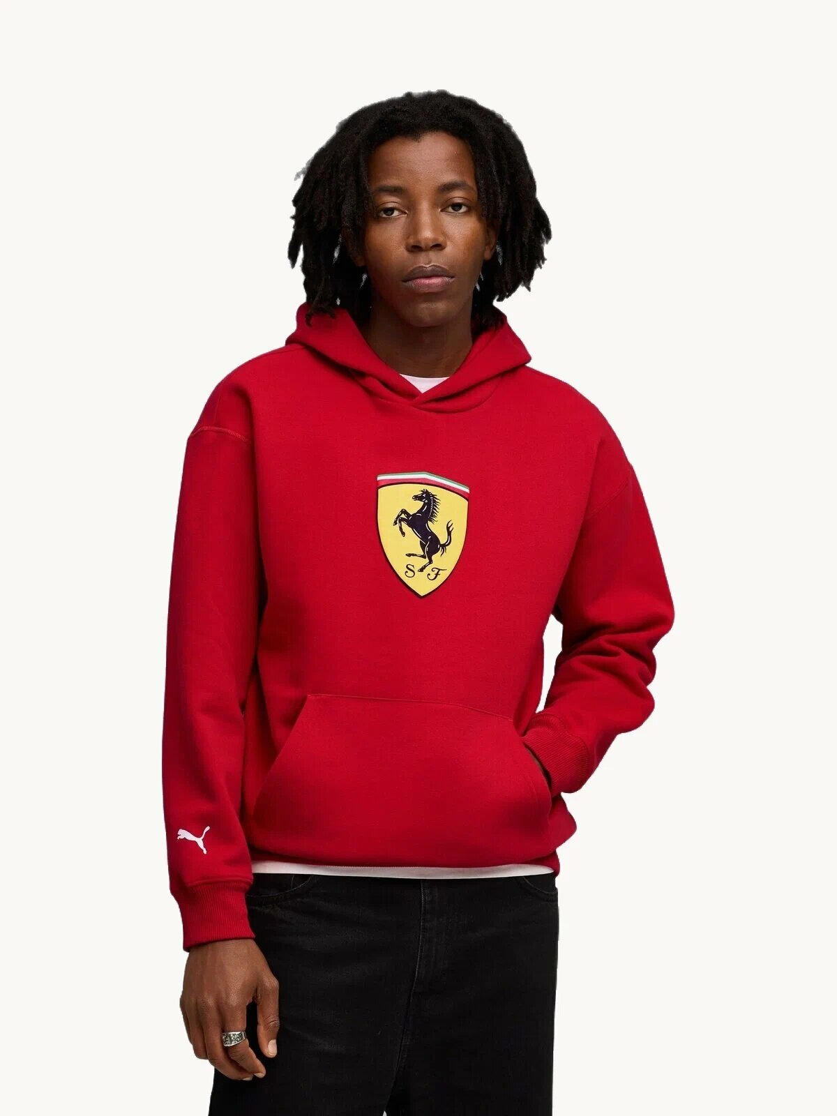 Худи PUMA Ferrari Sportswear Shield, размер S, , красный