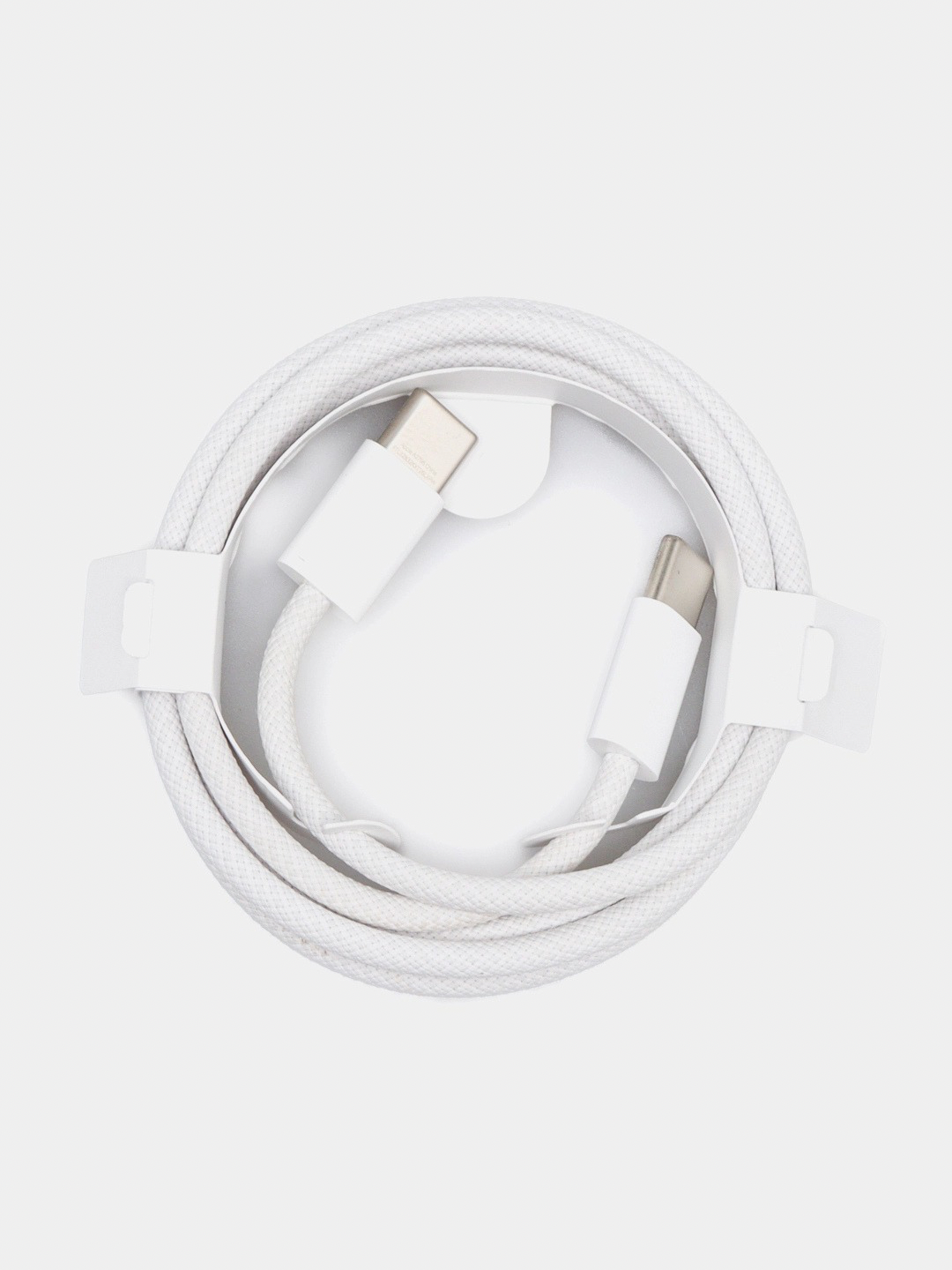 Оригинальный кабель Apple Type-C to Type-C (USB-C) — для iPhone 15 / 16 / 17 Pro Max, Premium — фото 1