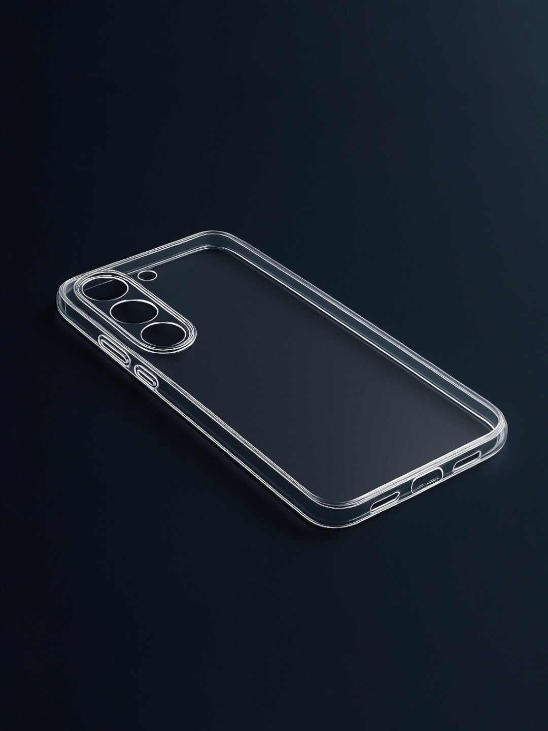 Чехол бесцветный , для Samsung A26, силикон, прозрачный, противоударный — фото 1