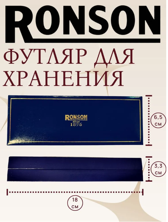 Перьевая ручка RONSON BLEN 105 Высококачественная конструкция от проверенного бренда — фото 1