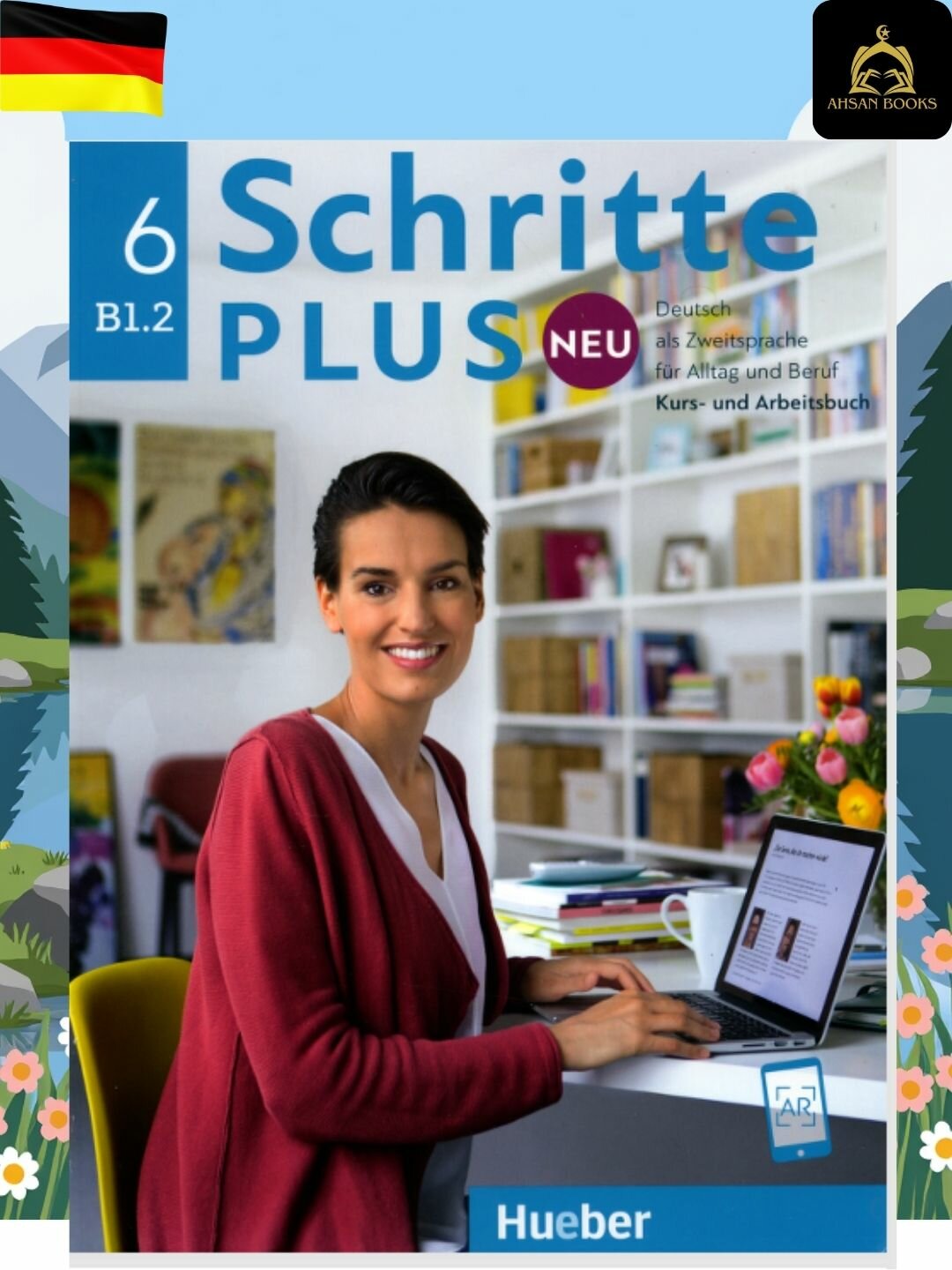 Schritte Plus Neu 6 B1.2 – учебник и рабочая тетрадь по немецкому (без CD)