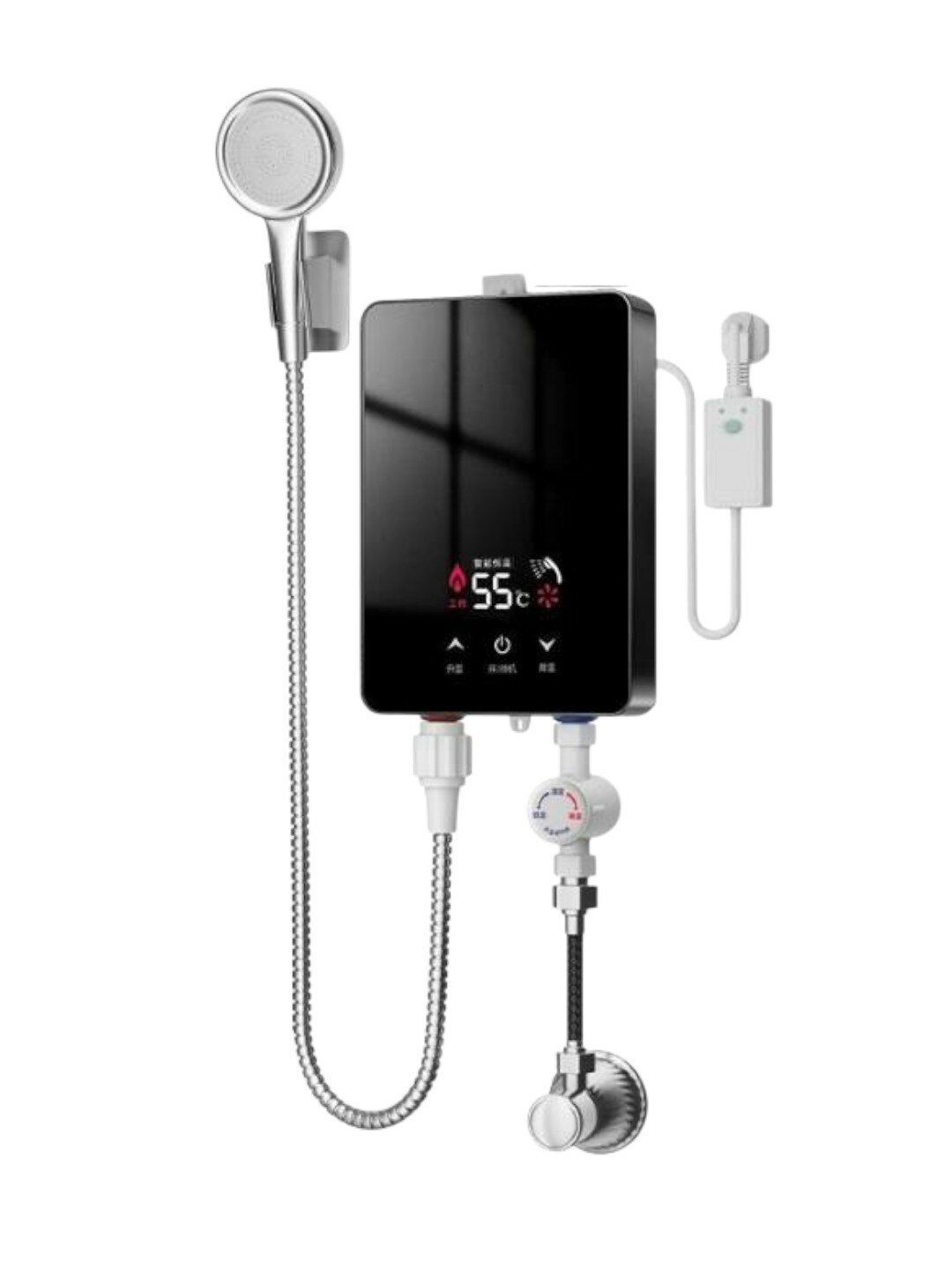 Проточный электрический водонагреватель с сенсорным управлением