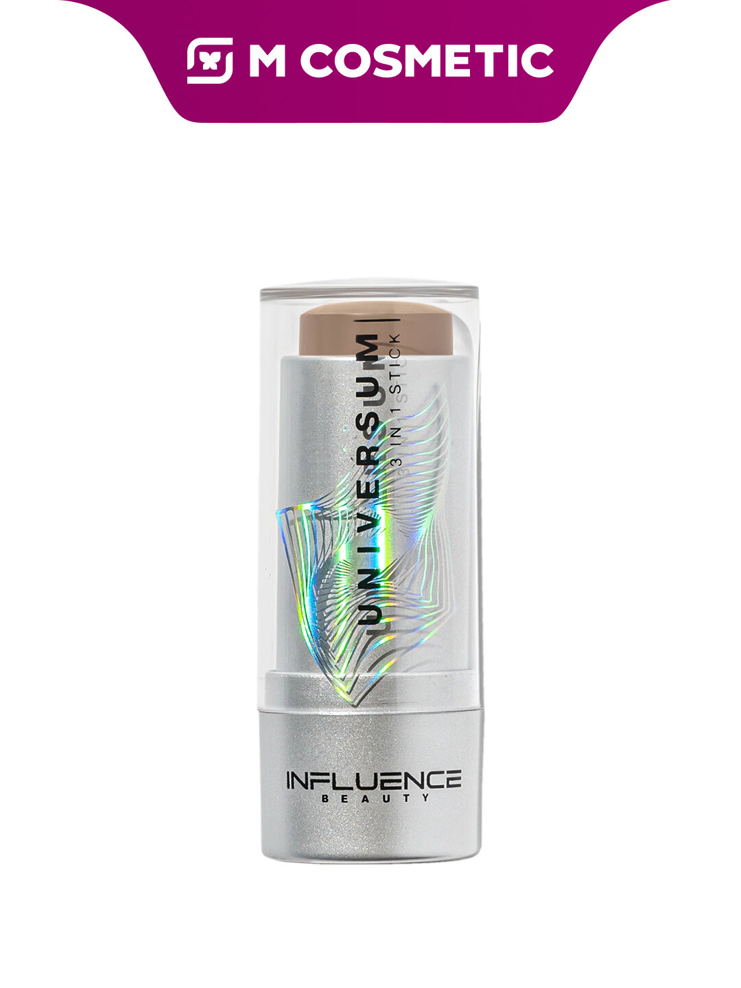 INFLUENCE BEAUTY Стик 3в1 Universum тон 03 5,5 г – румяна, тени и хайлайтер