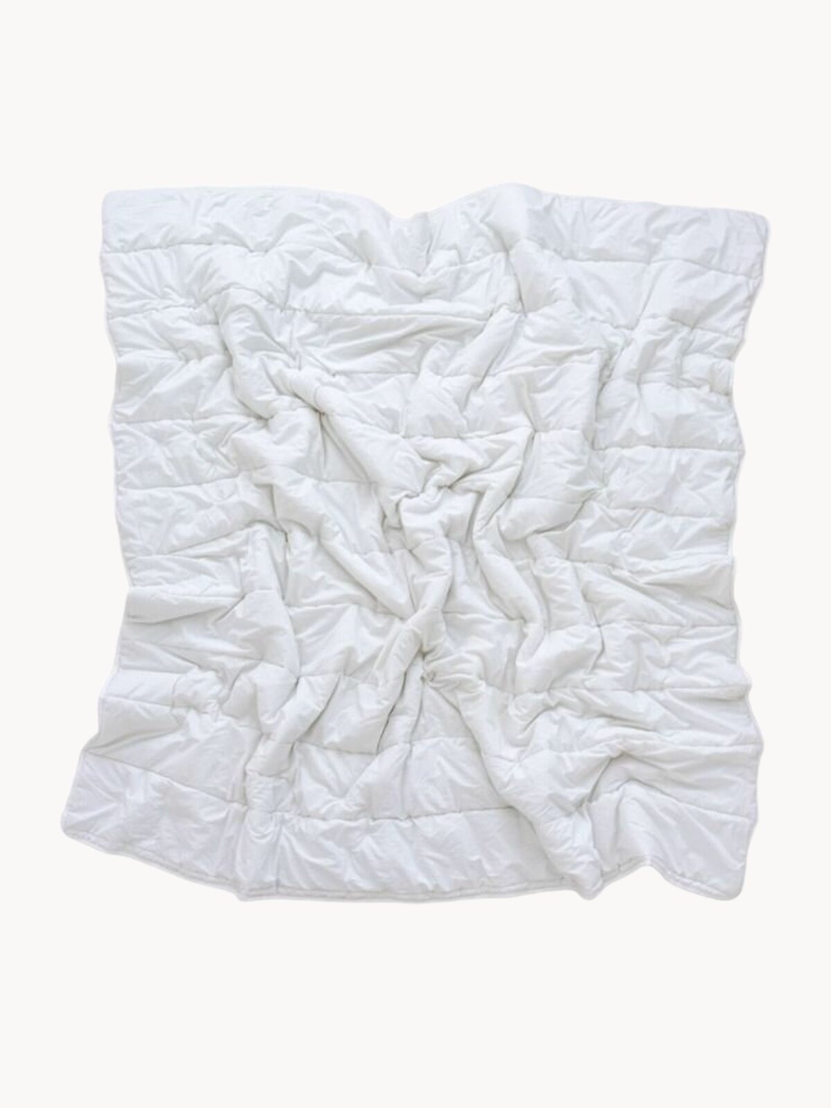 Одеяло 2 спальное всесезонное 172х205 YERRNA, чехол перкаль (хлопок 100%), стеганое, цвет белый