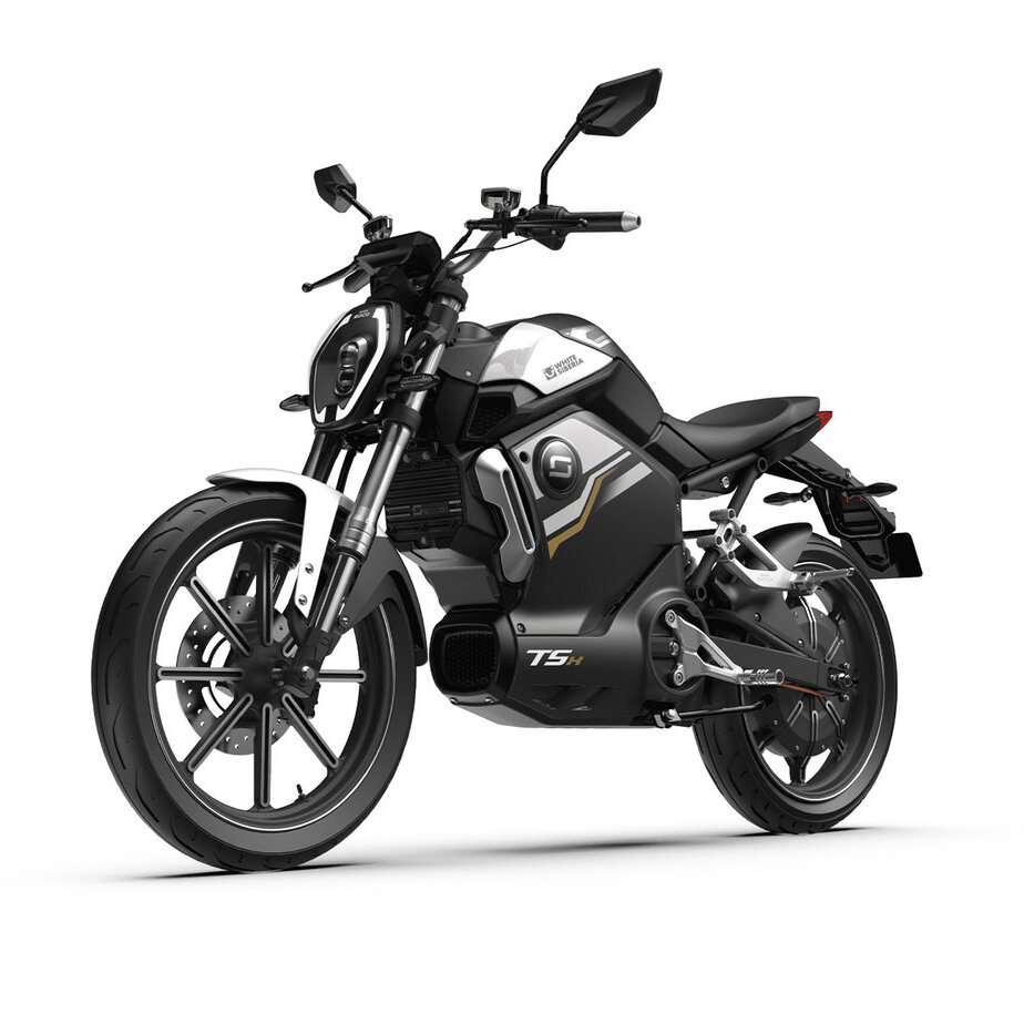 Электромотоцикл WHITE SIBERIA SUPER SOCO TSX 60V/30Ah Черный