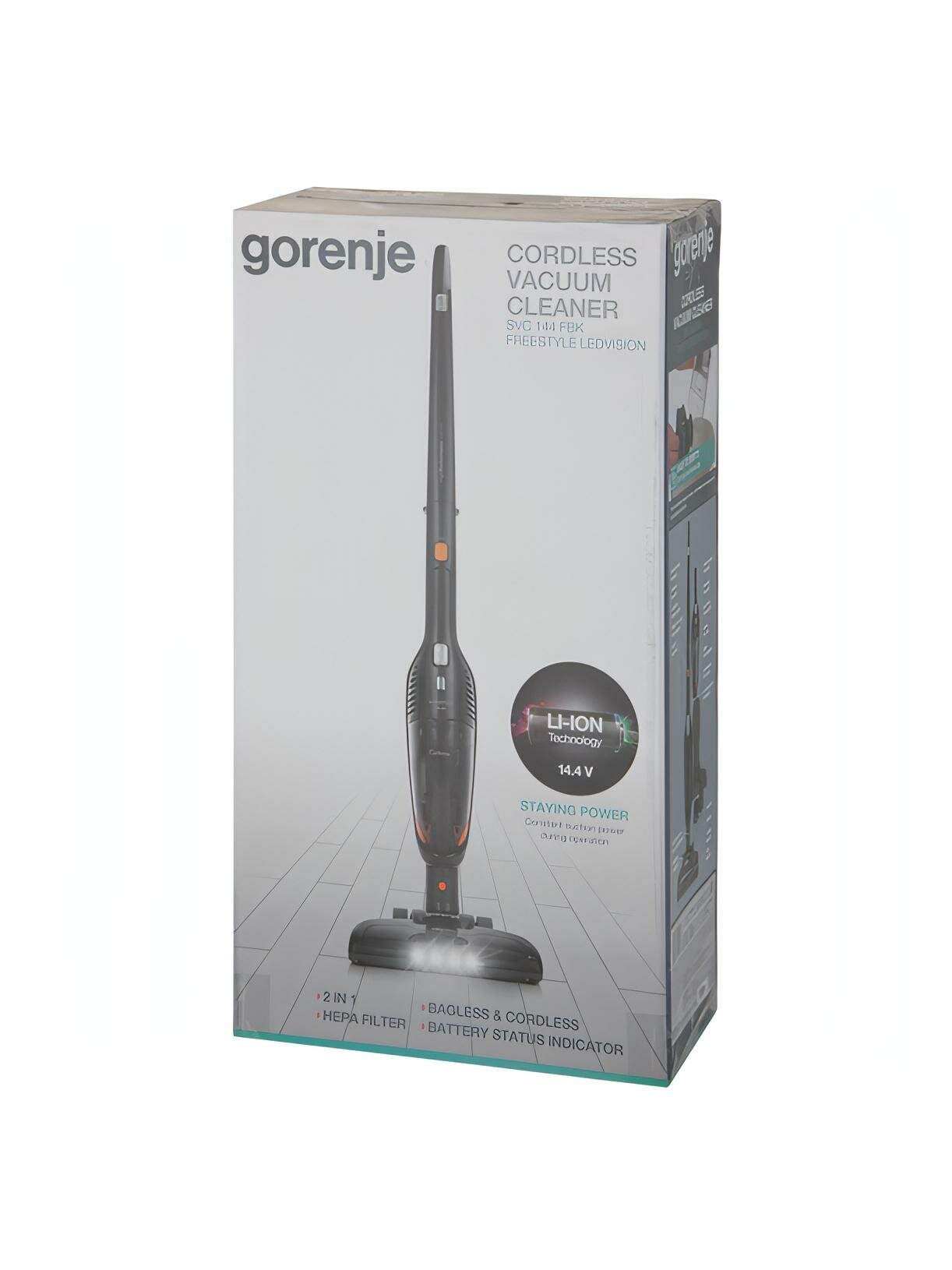 Пылесос ручной (handstick) Gorenje SVC144FBK