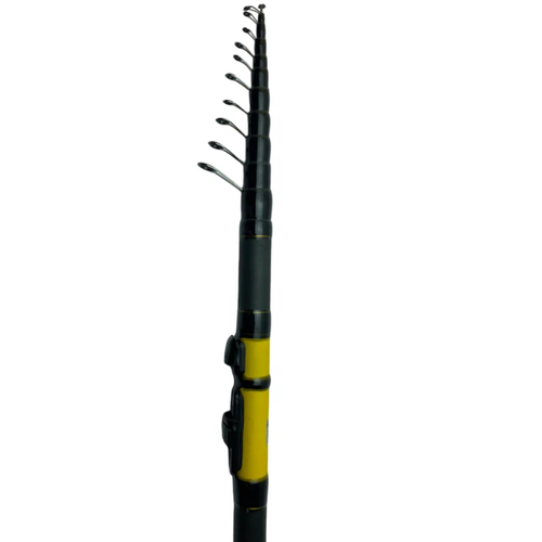 Удилище телескопическое с кольцами Osprey 500 SS, цвет желтый от 10 гр до 40гр, 6,0 метров