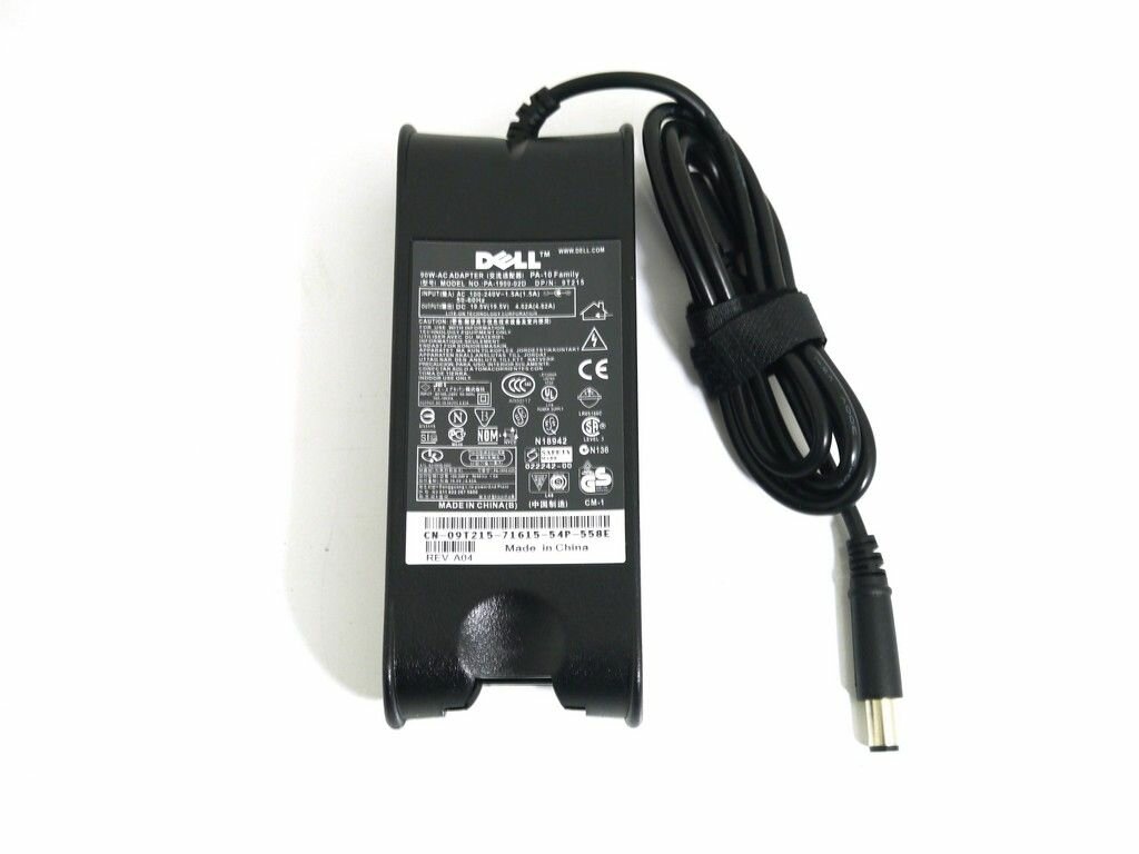 Блок питания для ноутбука Dell (7.4 мм, 5.0 мм, 19,5 V, 4.62 А), новый