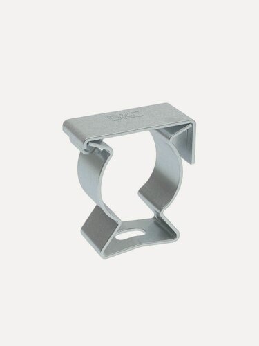 Изображение товара Держатель для труб (клипса) d40мм с крышкой оцинк. сталь DKC 6044-A40 - 10шт