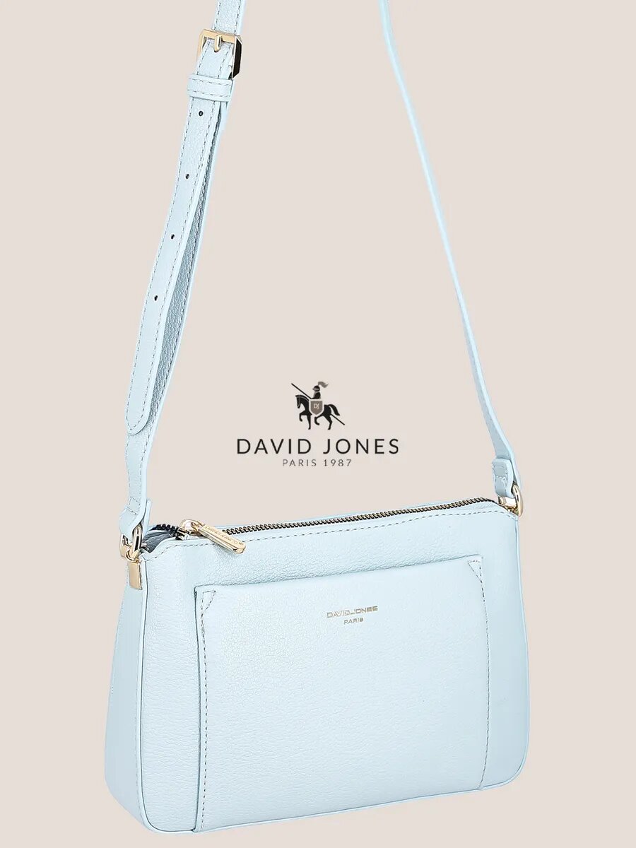 Сумка кросс-боди DAVID JONES, голубой