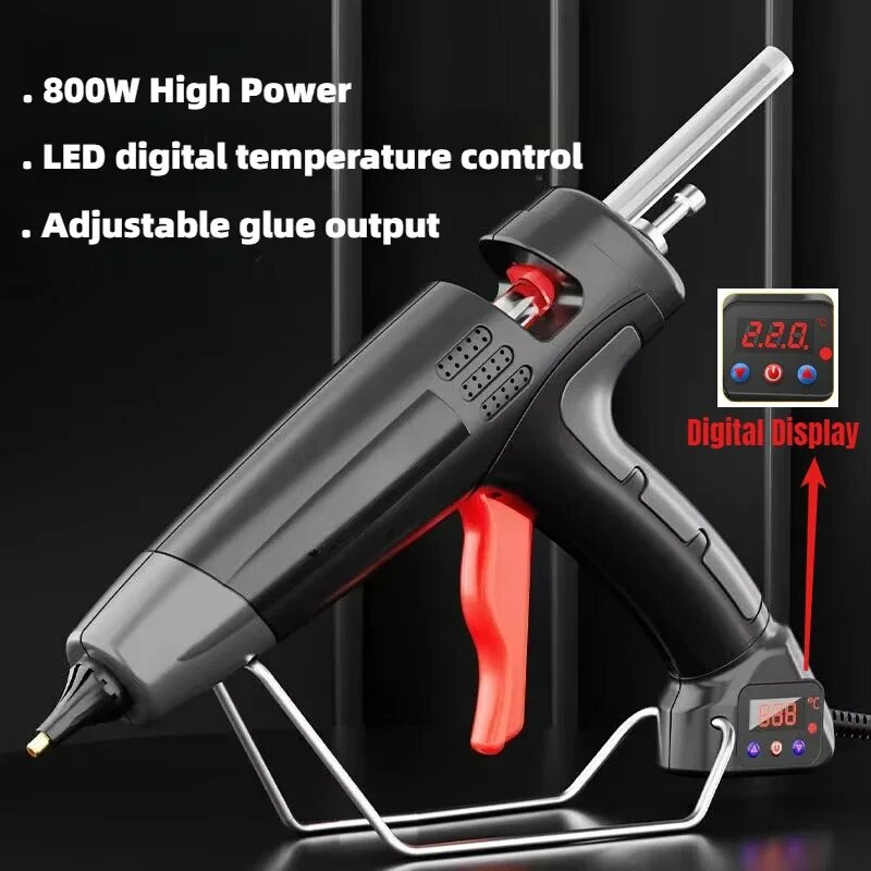 Картинки XMSJ Цифровой пистолет для горячего клея 300 Вт / 800 Вт 11 мм