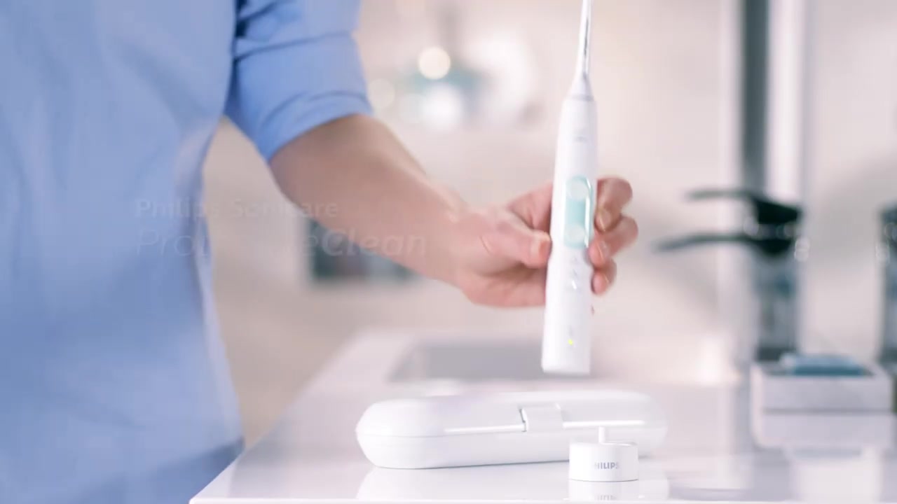 Электрическая зубная щетка Philips Sonicare ProtectivClean 5100, звуковая, для взрослых, средняя жесткость щетины — фото 1