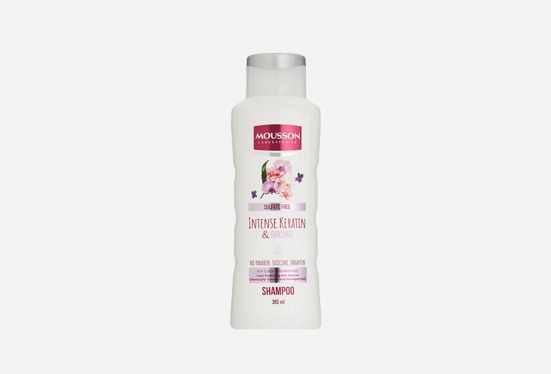Бессульфатный шампунь для защиты цвета волос Intense Keratin & Orchid