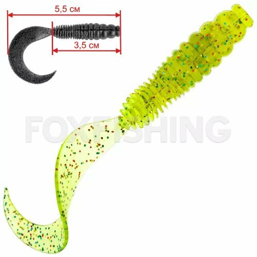 Силиконовая приманка Pontoon 21 Homunculures Pillo 2.25 №102 5.6см. 7шт.