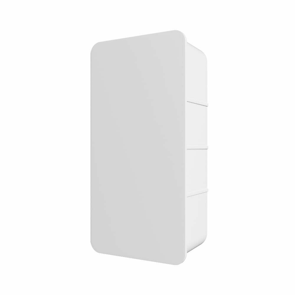 Заглушка PDP 55х110 пластик ERA белая для прямоугольных воздуховодов