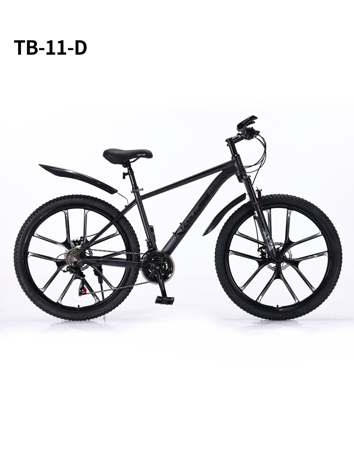 Велосипед Team Klasse TB-11-D, горный, 21 скорость, 17 дюймов