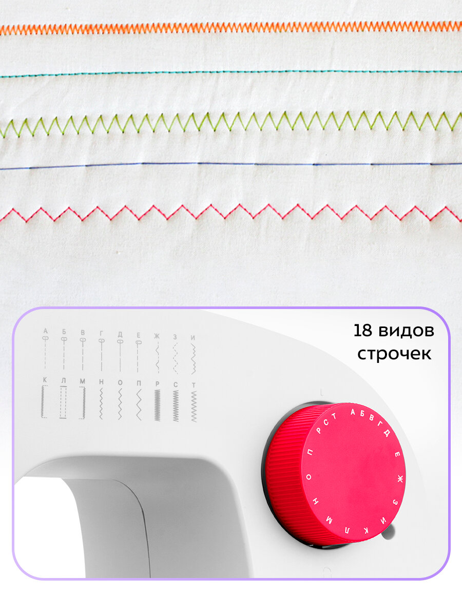 Швейная машина Kitfort КТ-6358 — фото 1