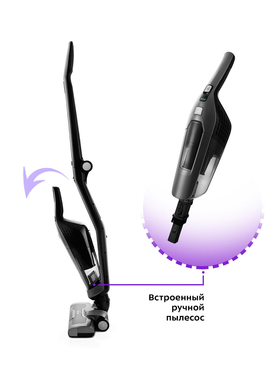 Вертикальный пылесос «3 в 1» Kitfort КТ-594 — фото 1