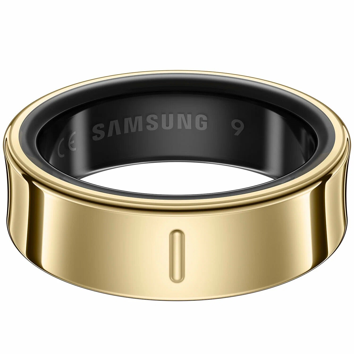 Умное Кольцо Samsung Galaxy Ring Titanium Gold, US10, акселерометр, ИК-датчик температуры, мониторинг пульса — фото 1
