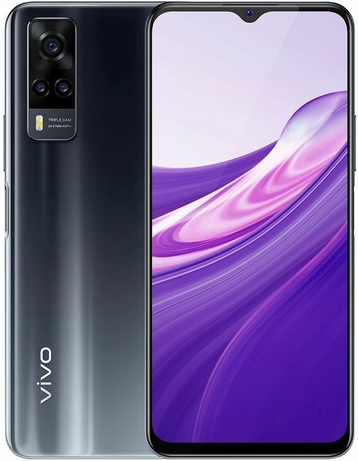 6,58" Смартфон vivo Y31 4/64 ГБ (Y31) черный