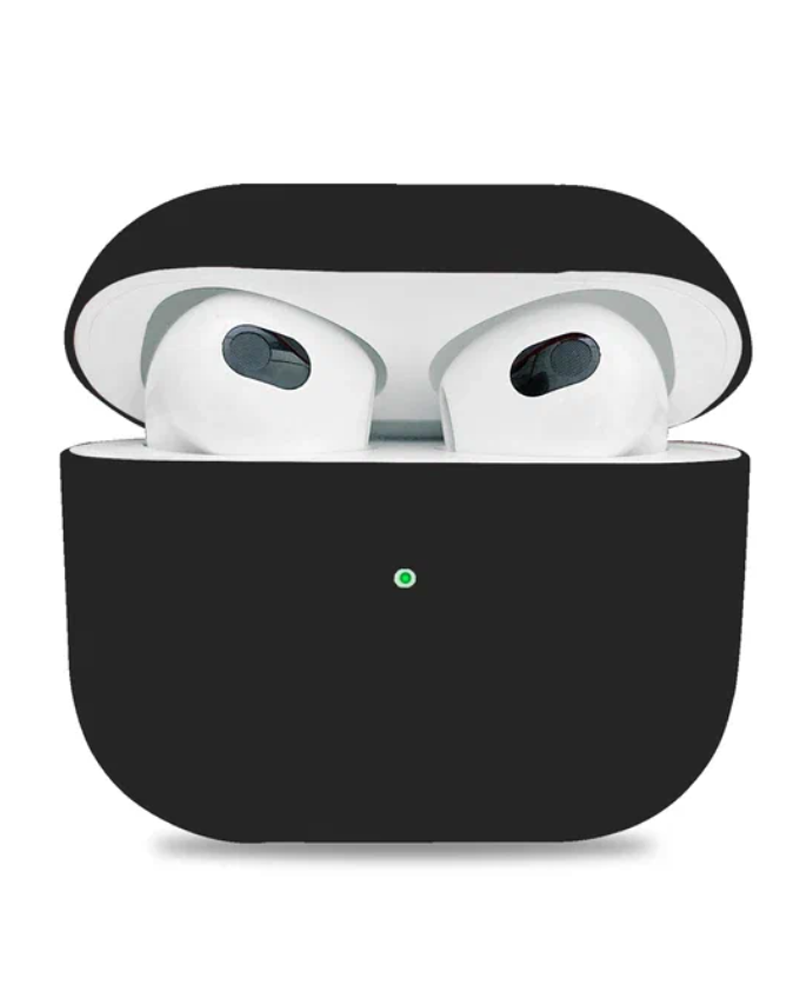Чехол силиконовый Case Protection для наушников AirPods 3, черный