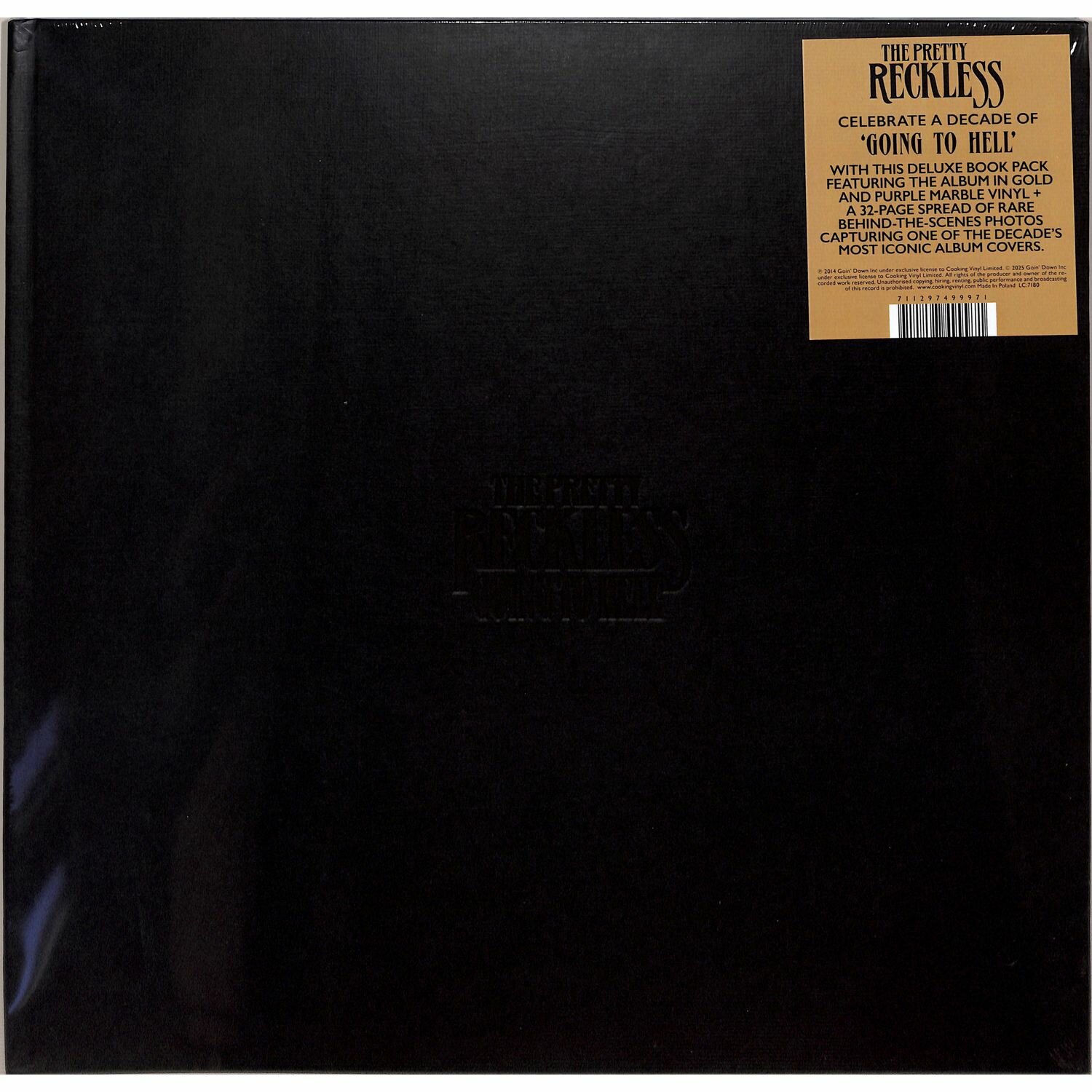 The Pretty Reckless - Going To Hell (Deluxe Bookpack Gold & Purple Vinyl) LP Виниловая пластинка, Книга-бокс