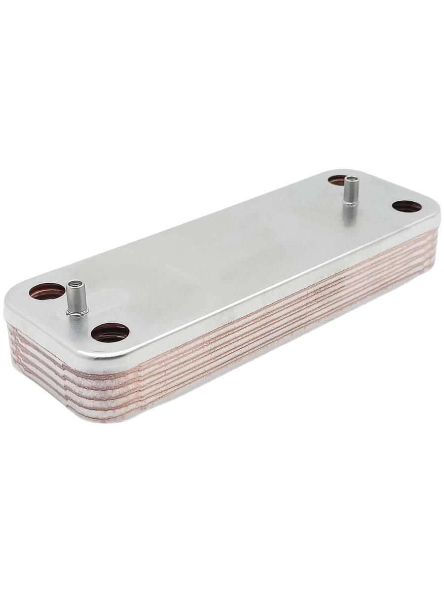 Теплообменник ГВС 10 пластин BAXI Eco, Fourtech, Energy, Luna / WESTEN Pulsar 5686660 5653650