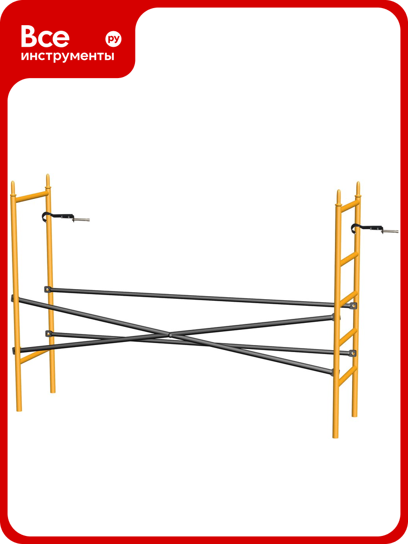 Дополнительная секция фасадных лесов ЛРСП-250 ринстрой 4610043591500