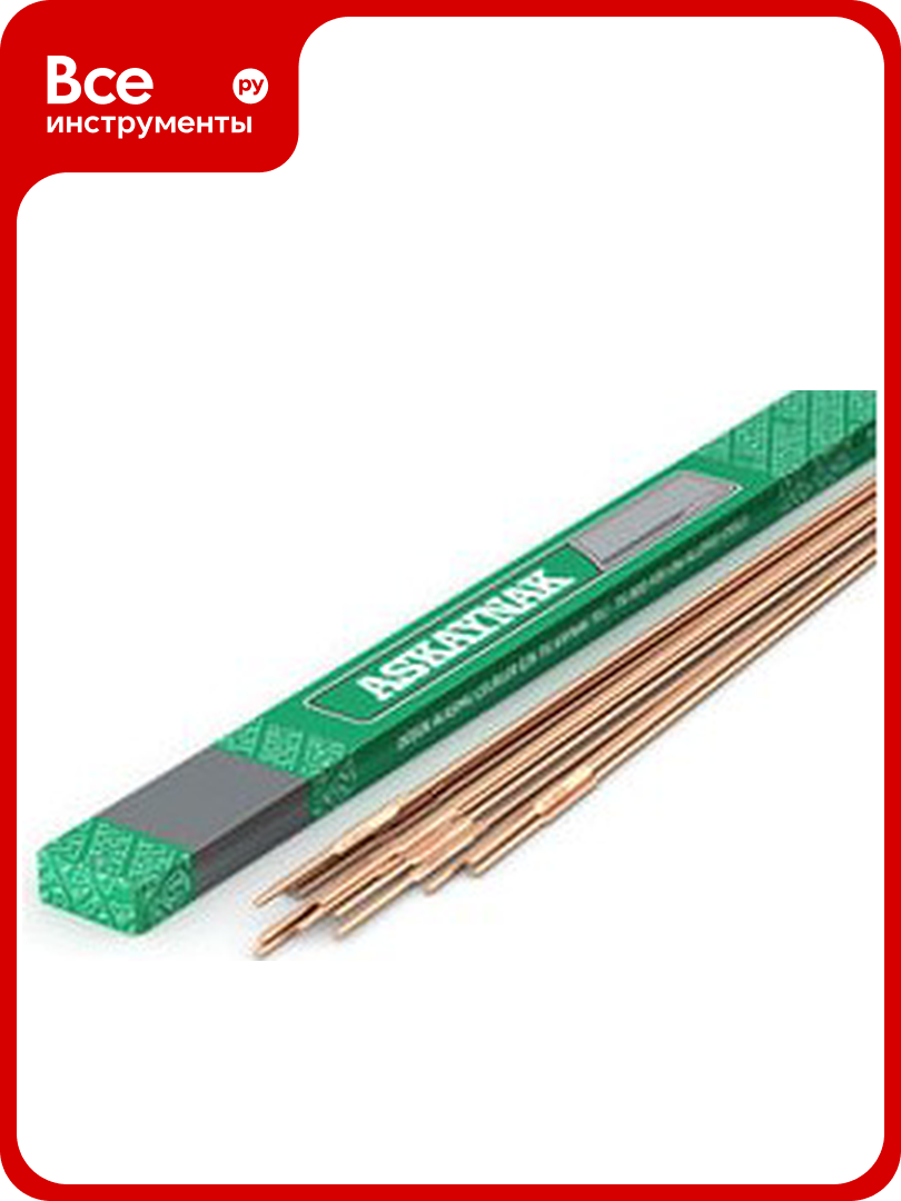 Пруток сварочный AS TIG SG2 (2 мм; 5 кг) для черной стали ASKAYNAK 0045