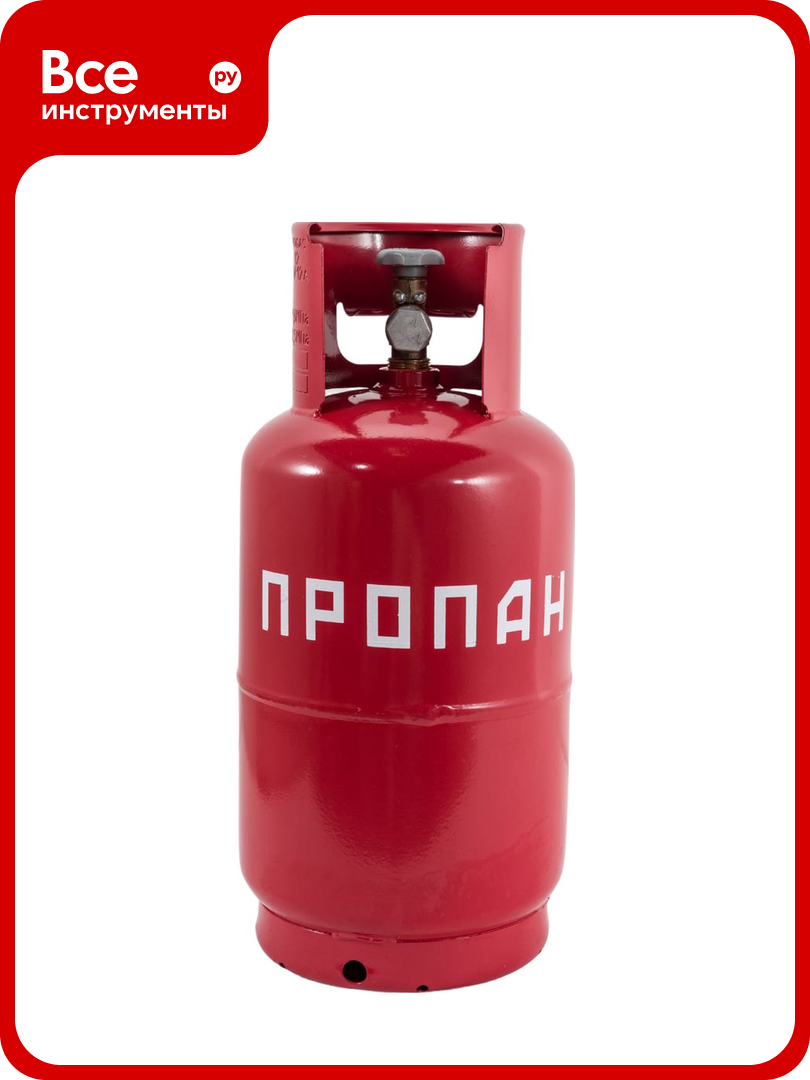 Баллон пропановый (12 л; новый; пустой) Gigant G-036