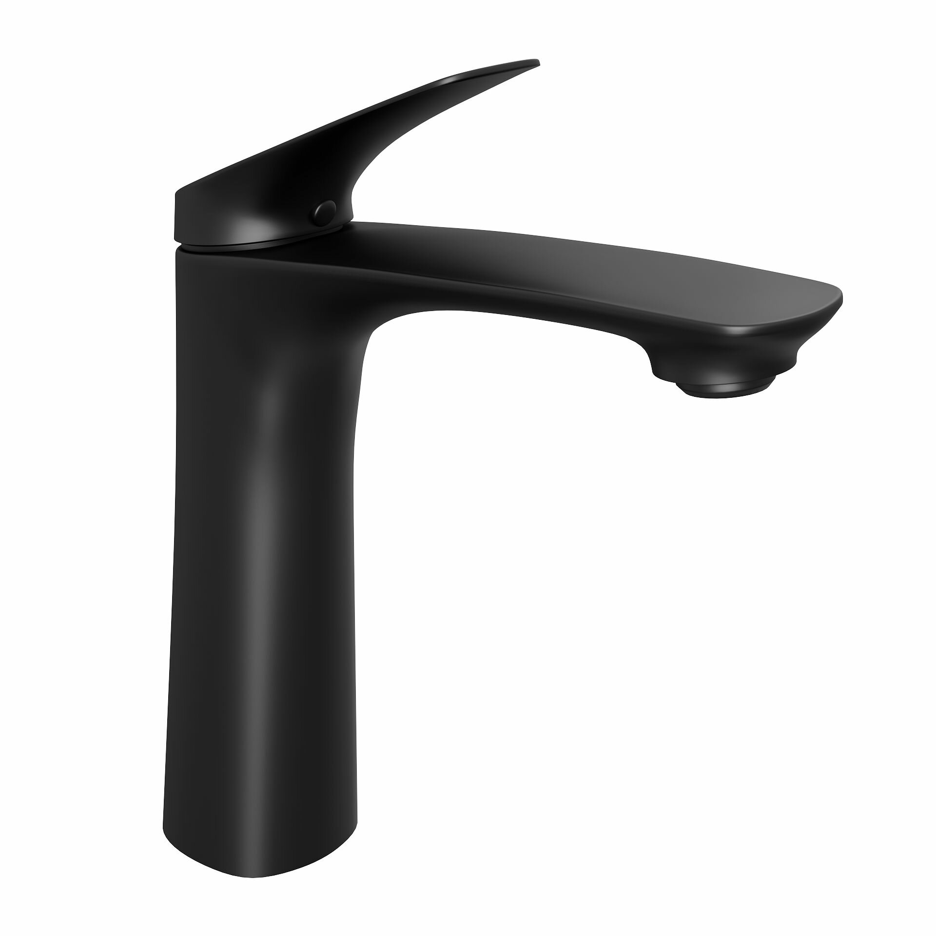 Смеситель для раковины Abelsberg Perfecta INF60101MB, вулканический черный