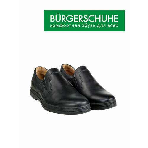фото Полуботинки burgerschuhe, размер 42, черный