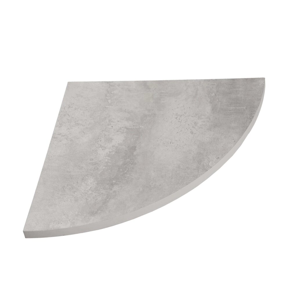 Деталь мебельная elemento угловая 350x350x16 мм цемент светлый