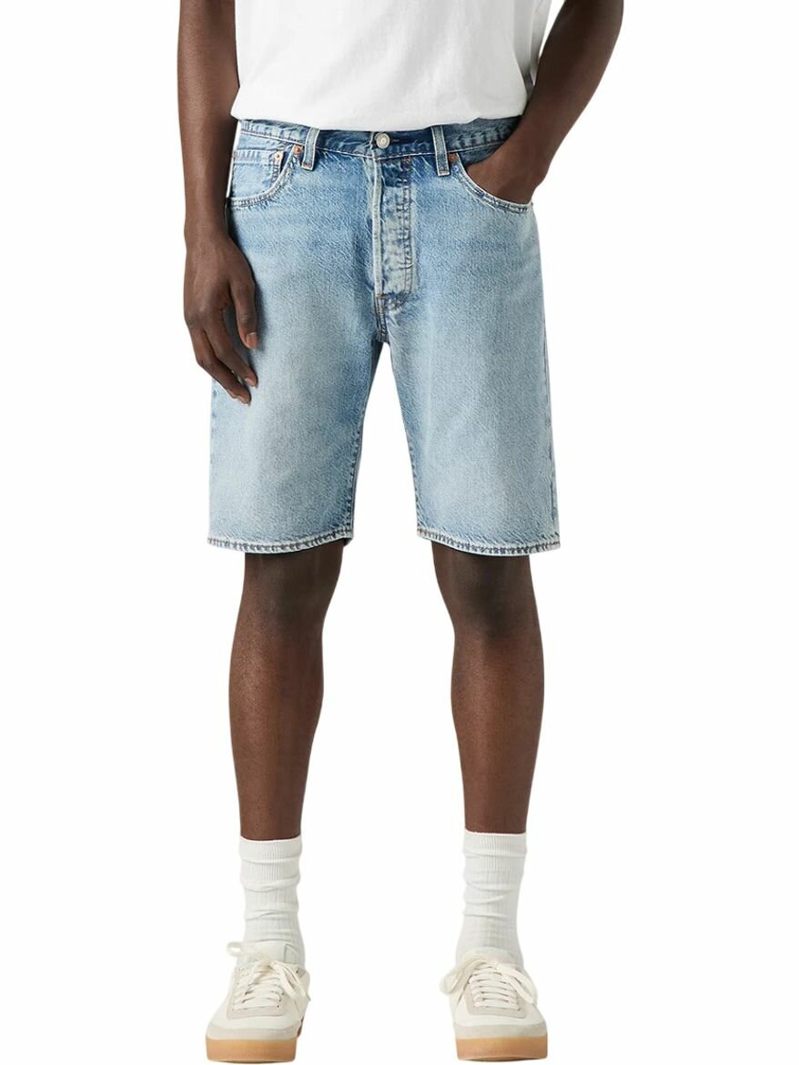 Шорты Levi's Men 501 Original Shorts, размер 36/9, голубой,