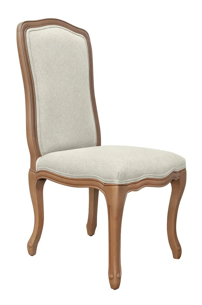 Стул Mak-interior "Wenter Cream", из массива дерева без подлокотников — фото 1