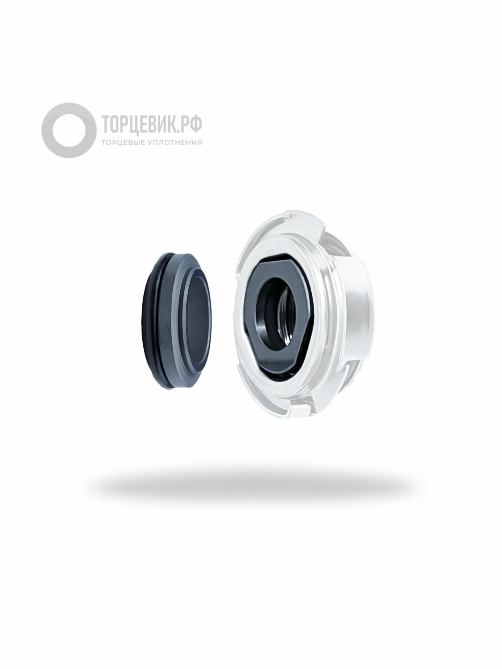 Пара трения торцевого уплотнения насоса Grundfos SCALA2 12мм AQQE (круглое контркольцо)