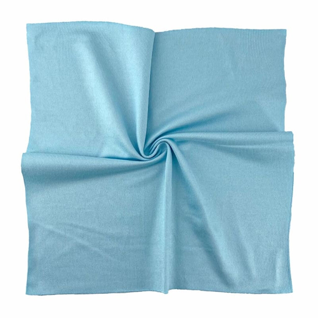 Микрофибра для стекла безворсовая, голубая - Shine Systems Glass Towel, 40*40см, 260гр/м2