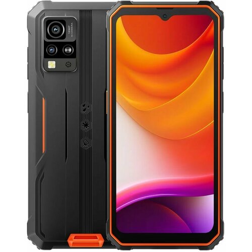 фото Смартфон blackview bv4800 se 64gb 4gb оранжевый 3g 4g 2sim 6.56" ips 720x1612 and15 16mpix 802.11 a/