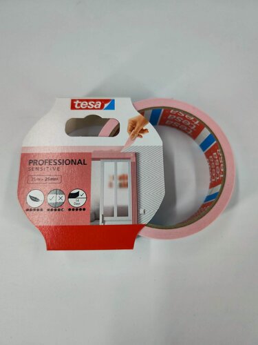 Изображение товара Лента малярная розовая Tesa 56260-00 (25мм*25м)