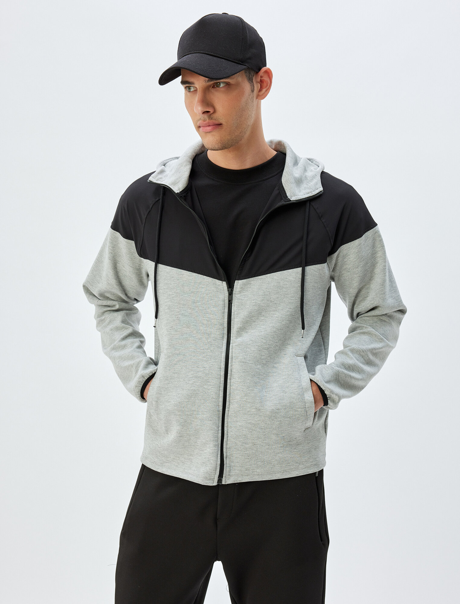 Свитшот спортивный KOTON размер XL  серый