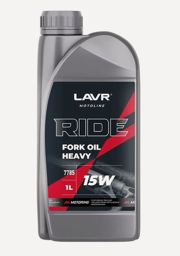 Изображение товара Вилочное масло ride fork oil 15w, 1 л lavr