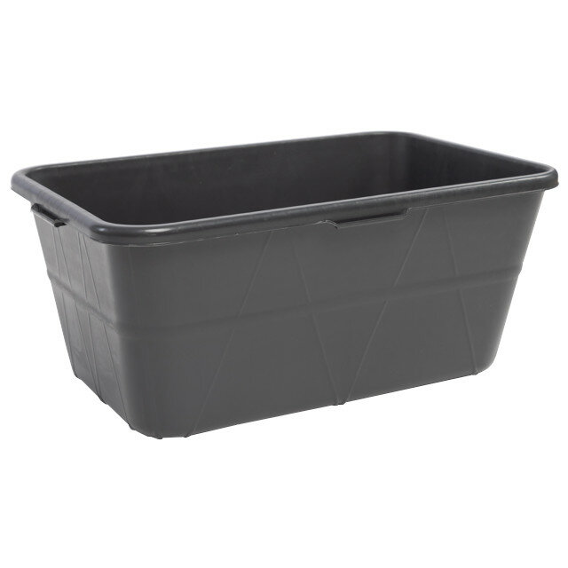 Контейнер строительный прямоугольный 40л черный