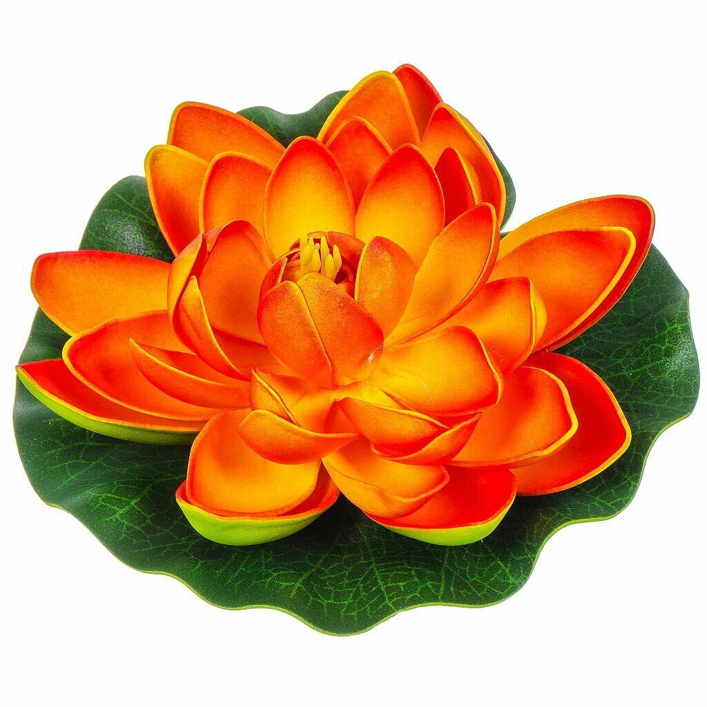 Украшение для водоема КНР маленькое, не подвесное, водоплавающее, Кувшинка