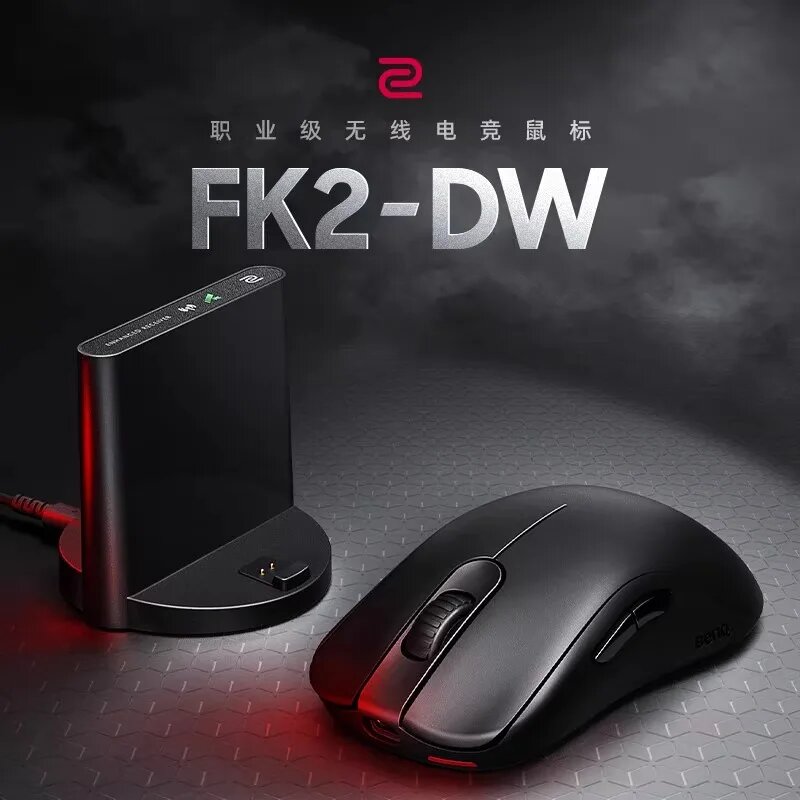 ZOWIE GEAR U2-DW FK2-DW Игровая мышь Беспроводная 2,4G защита от помех PAW3950 Датчик 4 кГц Эргономика Valorant Gamer Laptop , FK2 DW